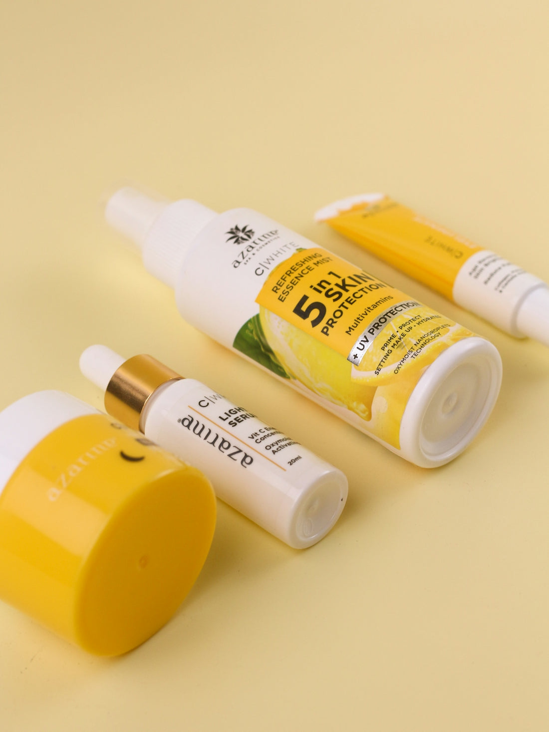 three different types of lip bales on a table