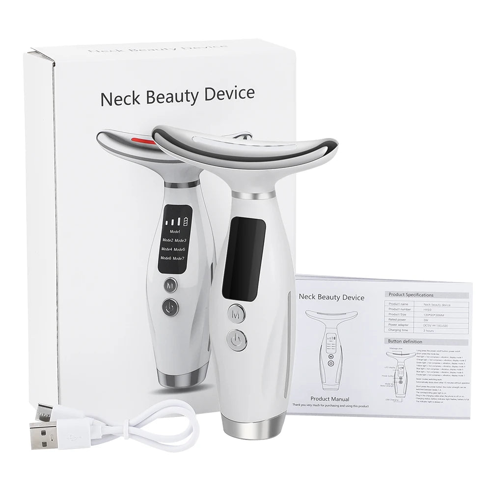 Neck and Face Beauty Device