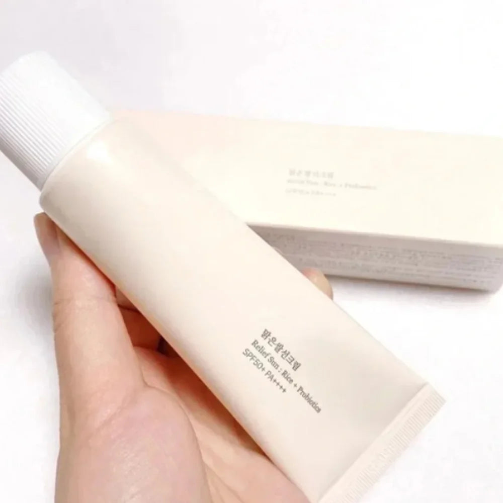 Korean Rice Probiotic Sunscreen (SPF50+) and Skin Whitening Cream