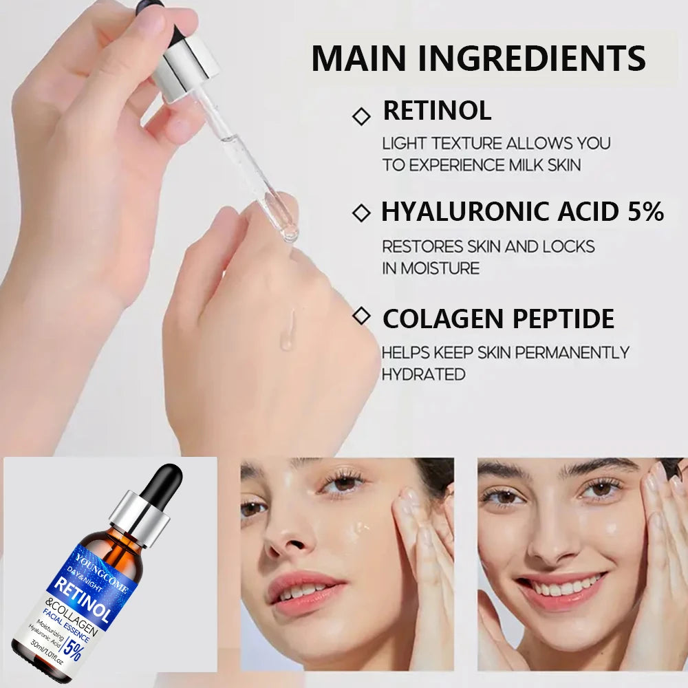 Retinol Cream and Serum