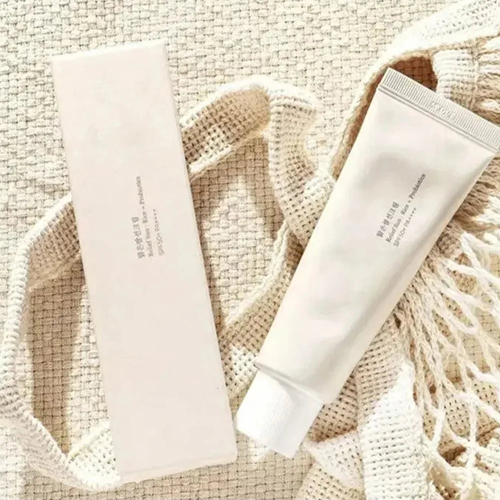Korean Rice Probiotic Sunscreen (SPF50+) and Skin Whitening Cream