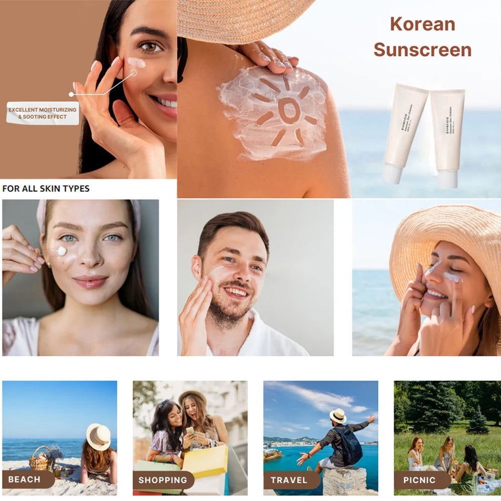 Korean Rice Probiotic Sunscreen (SPF50+) and Skin Whitening Cream