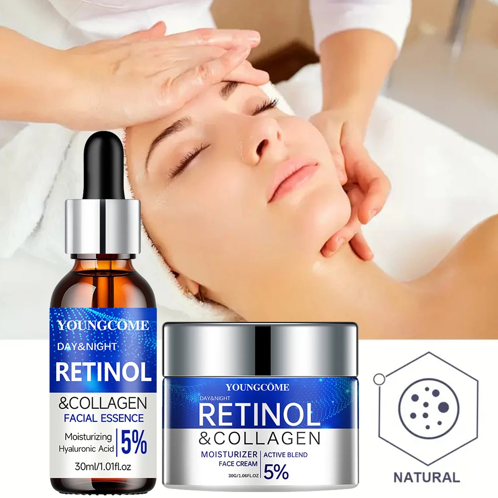 Retinol Cream and Serum